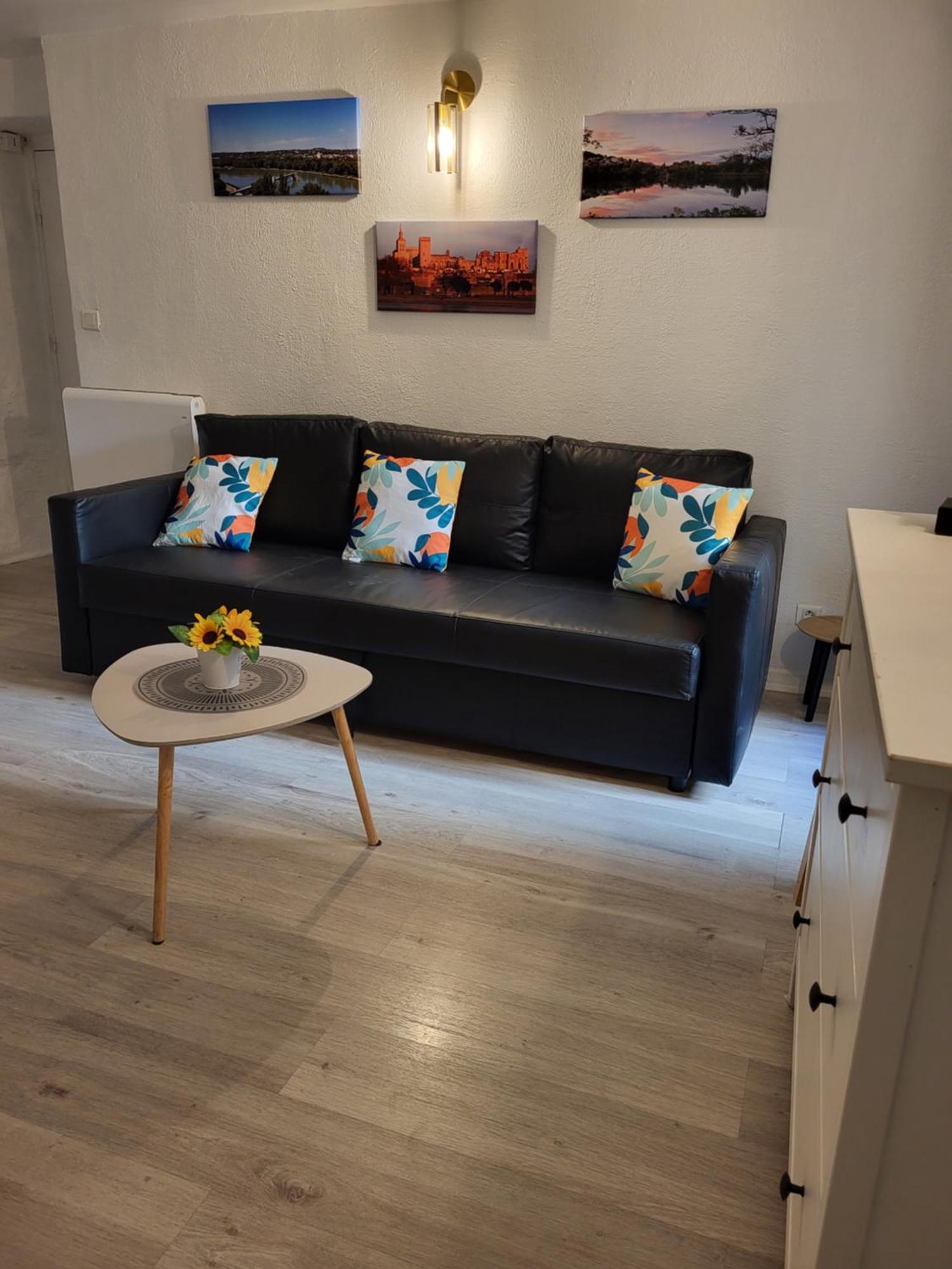 Studio/2 Pieces, Terrasse Avignon Buitenkant foto